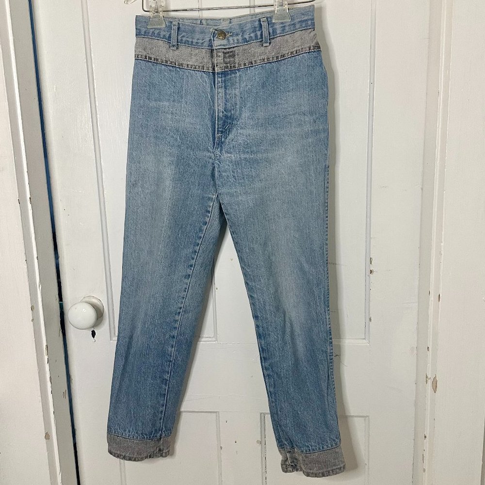 Chic, vintage, Sunset Blues denim jeans